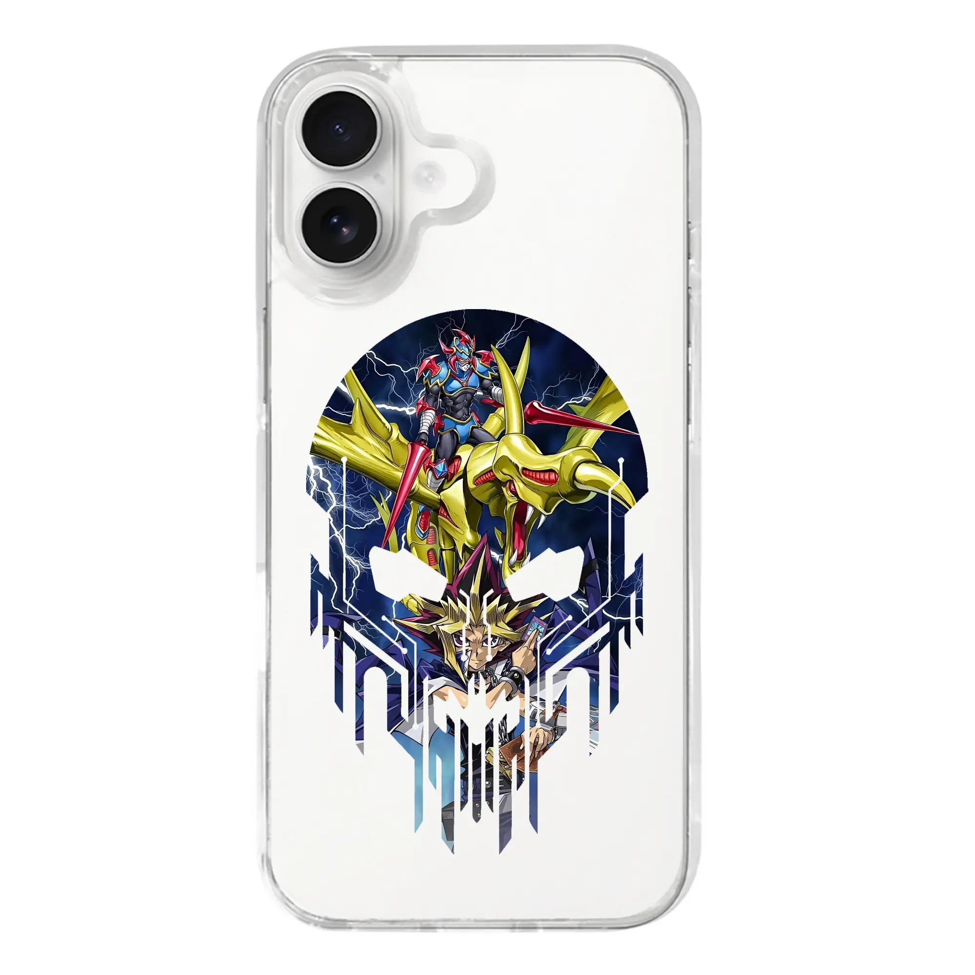 遊☆戯☆王 グッズ,武藤遊戯 - iPhone 17シリーズ 透明スマホケース – 薄型・耐衝撃・精密フィット保護カバー